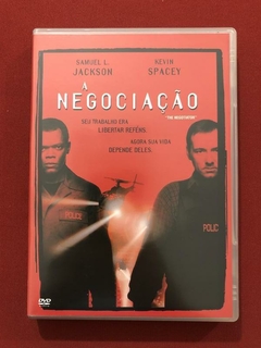 DVD - A Negociação - Samuel L. Jackson/ Kevin Spacey - Semin