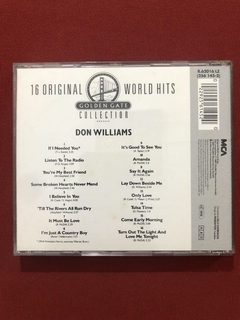 CD - Don Williams - 16 Original World Hits - Import - Semin. - comprar online