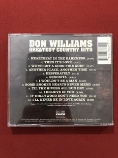 CD- Don Williams - Greatest Country Hits - Importado - Semin - comprar online