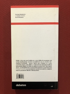 Livro - O Visível E O Invisível - M. Merleau-Ponty - Filosof - comprar online