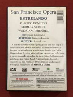DVD - Sansão E Dalila - Placido Domingo - Seminovo - comprar online