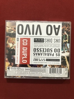 CD Duplo - Paralamas Do Sucesso- Uns Dias- Ao Vivo- Seminovo - comprar online