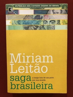 Livro - Saga Brasileira - Miriam Leitão - Record - Seminovo