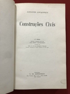 Livro - Construções Civis - Alexandre Albuquerque - Capa Dura na internet
