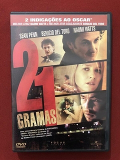 DVD - 21 Gramas - Sean Penn - Benicio Del Toro - Seminovo