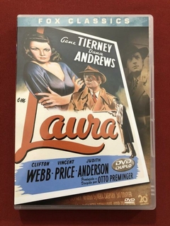 DVD Duplo - Laura - Gene Tierney - Dana Andrews - Seminovo