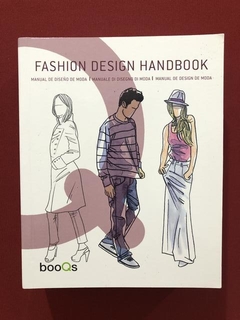 Livro - Fashion Design Handbook - Trilíngue - Seminovo