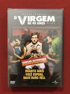 DVD - O Virgem de 40 Anos- Versão Estendida- S. Carrel- Novo