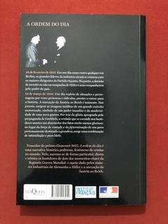 Livro - A Ordem Do Dia - Éric Vuillard - Ed. TusQuets - Seminovo - comprar online