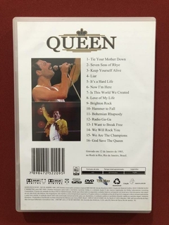 DVD - Queen - Live - Rock In Rio 1985 - Seminovo - comprar online