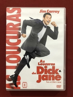 DVD - As Loucuras De Dick Jane - Jim Carrey - Seminovo