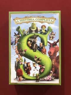 DVD - Box Shrek - A História Completa - 6 Discos - Seminovo