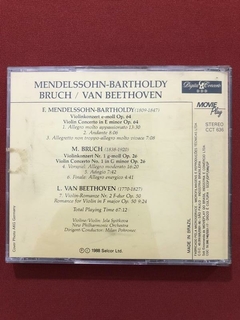 CD - Mendelssohn / Bruch / Beethoven - Nacional - 1988 - comprar online