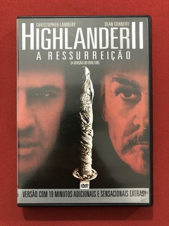 DVD - Highlander II - A Ressurreição - Sean Connery - Semin.