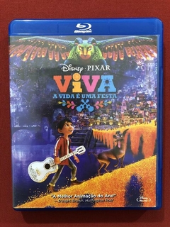 Blu-ray - Viva - A Vida É Uma Festa - Disney/Pixa - Seminovo