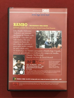 DVD - Rambo - Programado Para Matar - Stallone - Seminovo - comprar online