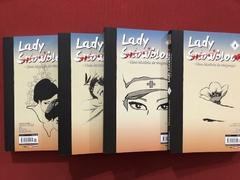Mangá - Lady Snowblood - 4 Volumes - Kazuo Koike - Seminovo na internet