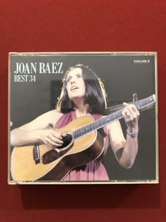 CD Duplo - Joan Baez - Best 34 - Importado Japonês - 1988