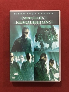 DVD Duplo - Matrix Revolutions - Carrie-Anne Moss - Seminovo