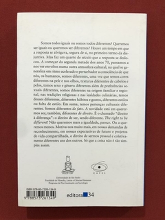 Livro - Ciladas Da Diferença - Antônio F Pierucci - Seminovo - comprar online