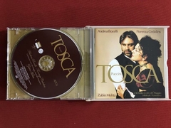 CD Duplo- Andrea Bocelli / Fiorenza Cedolins - Tosca - Semin - Sebo Mosaico - Livros, DVD's, CD's, LP's, Gibis e HQ's