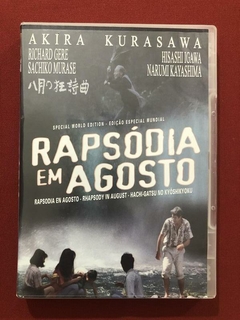DVD - Rapsódia Em Agosto - Edição Especial - Akira Kurosawa
