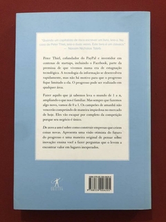Livro - De Zero A Um - Peter Thiel - Editora Objetiva - Seminovo - comprar online