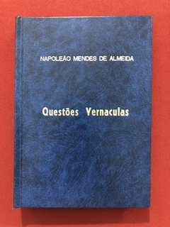 Livro - Questões Vernaculas - Napoleão Mendes de Almeida - 1937