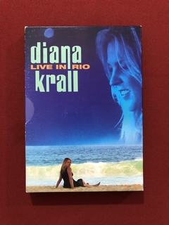 DVD - Diana Krall - Live In Rio - Seminovo