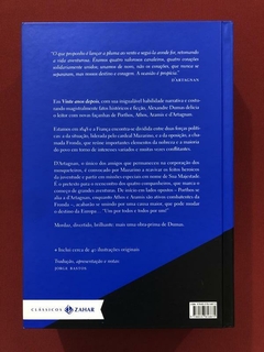 Livro - Vinte Anos Depois - Alexandre Dumas - Capa Dura - Zahar Seminovo - comprar online