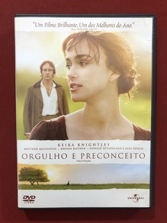 DVD - Orgulho e Preconceito - Keira Knightley - Seminovo