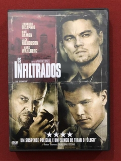 DVD - Os Infiltrados - Leonardo DiCaprio - Seminovo