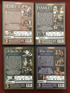 DVD - Box William Shakespeare - 4 Discos - Seminovo - loja online