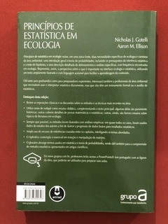 Livro - Princípios De Estatística Em Ecologia - Nicholas J. Gotelli - Seminovo - comprar online