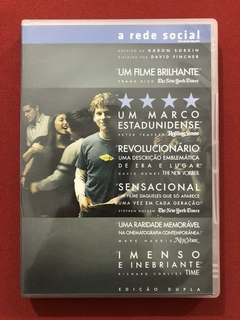 DVD Duplo - A Rede Social - Frank Rich - David F. - Seminovo