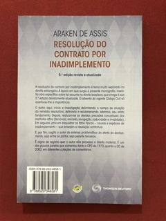 Livro - Resolução Do Contrato Por Inadimplemento - Araken De Assis - Seminovo - comprar online