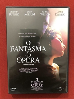 DVD - O Fantasma da Ópera - G. Butler - J. Schumacher - Semi