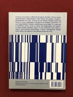 Livro - O Prazer Do Texto - Roland Barthes - Ed. Elos - comprar online