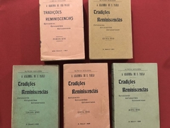 Livro - Tradições E Reminiscencias - 5 Volumes - Almeida Nogueira - 1908 - Sebo Mosaico - Livros, DVD's, CD's, LP's, Gibis e HQ's