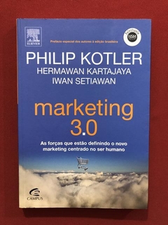 Livro - Marketing 3.0 - Philip Kotler - Seminovo
