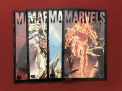HQ - Marvels - 4 Volumes - Kurt Busiek/ Alex Ross - Seminovo
