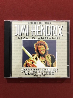 CD - Jimi Hendrix - Live In Concert - Nacional - Seminovo