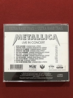 CD - Metallica - Live In Concert - Nacional - Seminovo - comprar online