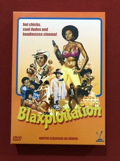 DVD - Blaxploitation - Quatro Clássicos - Versátil- Seminovo