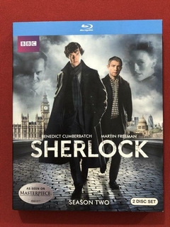 Blu-ray Duplo - Sherlock - Season Two - Importado - Seminovo