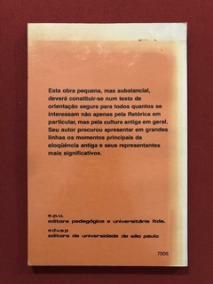 Livro - Breve História Da Retórica Antiga - Armando Plebe - Edusp - comprar online