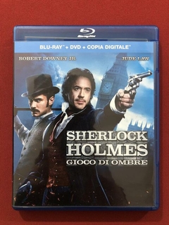 Blu-ray Duplo - Sherlock Holmes - Importado - Seminovo