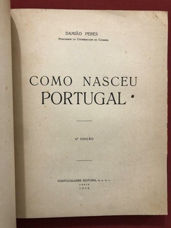 Livro - Como Nasceu Portugal - Damião Peres - Portucalense na internet