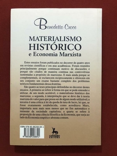 Livro - Materialismo Histórico E Economia Marxista - Benedetto Croce - Seminovo - comprar online