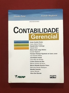 Livro - Contabilidade Gerencial - Cláudio Parisi - Seminovo